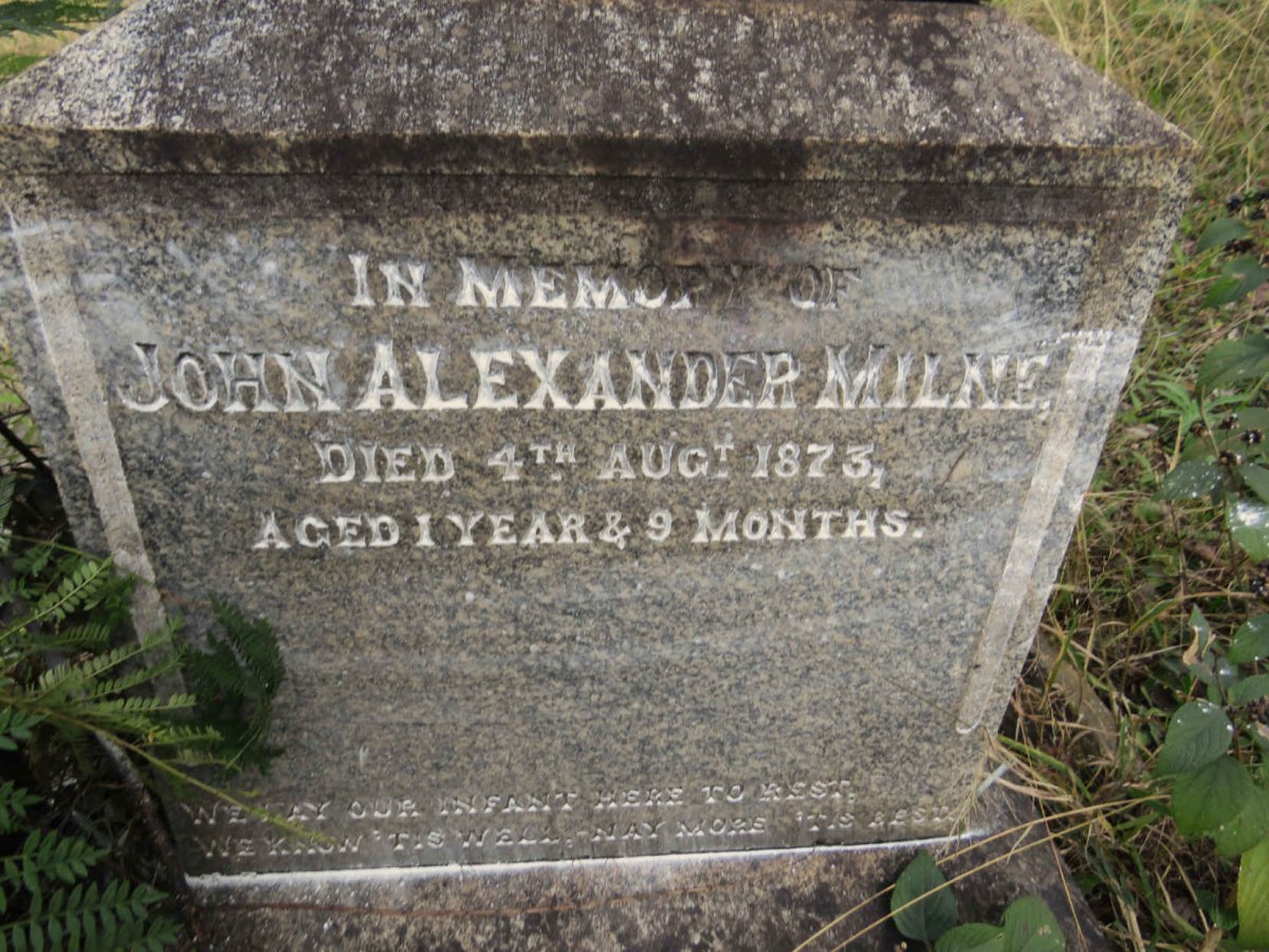 MILNE John Alexander -1873