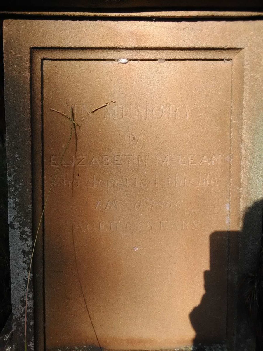 MCLEAN Elizabeth -1866