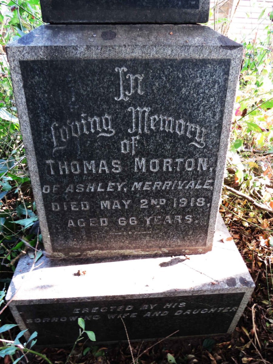 MORTON Thomas -1918