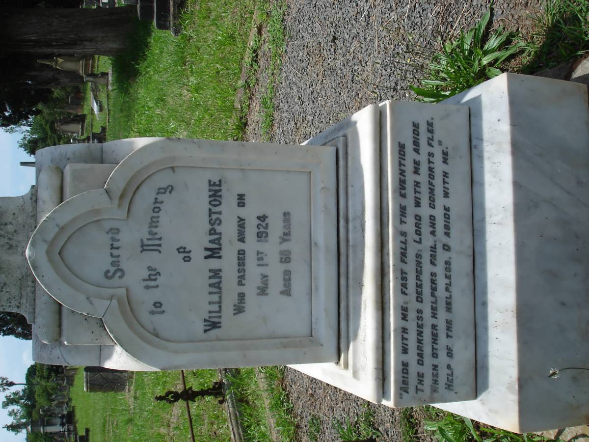 MAPSTONE William -1924