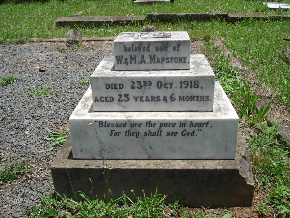 MAPSTONE ? -1918