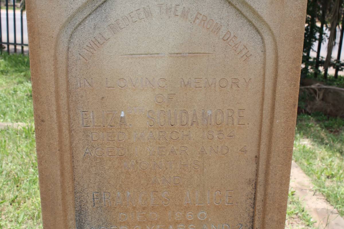 SLATTER Soudamore Eliza -1854