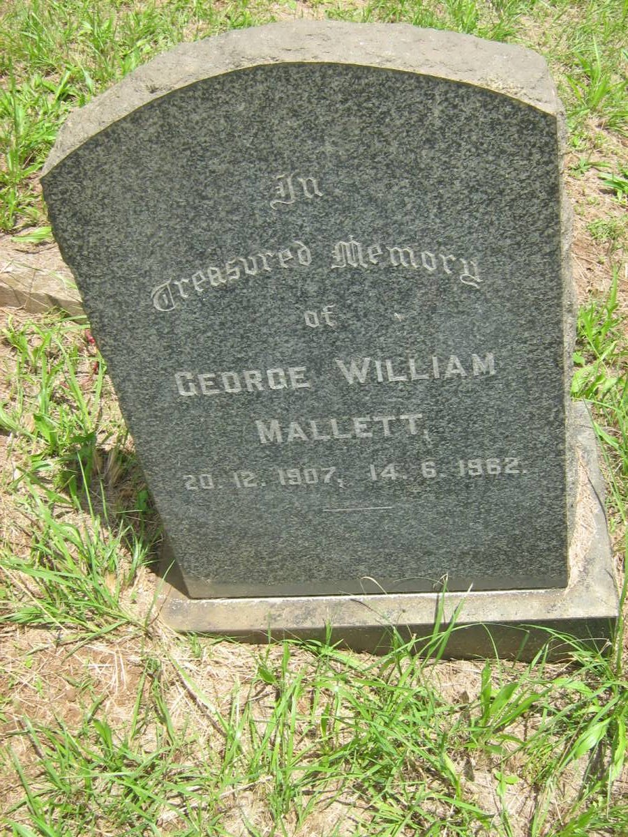 MALLETT George William 1907-1962