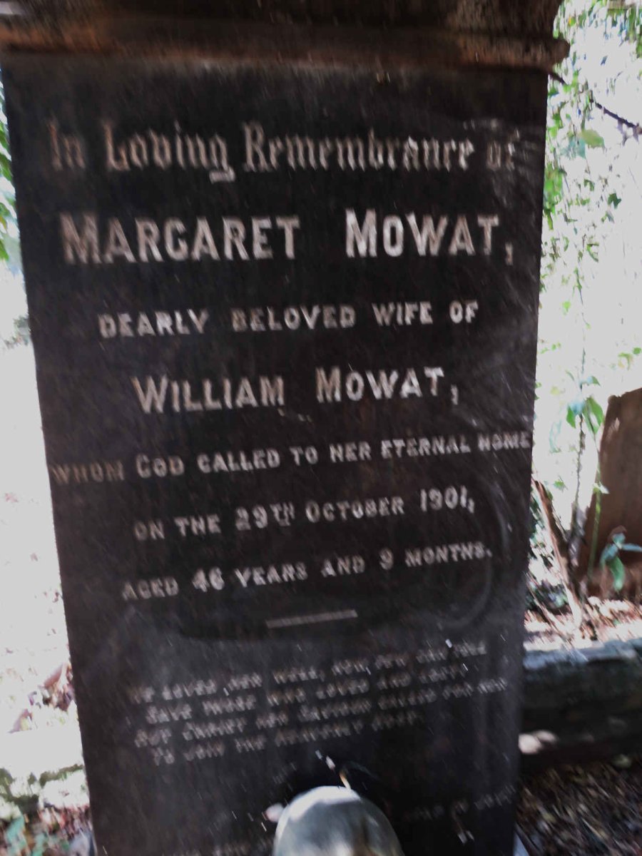 MOWAT Margaret -1901