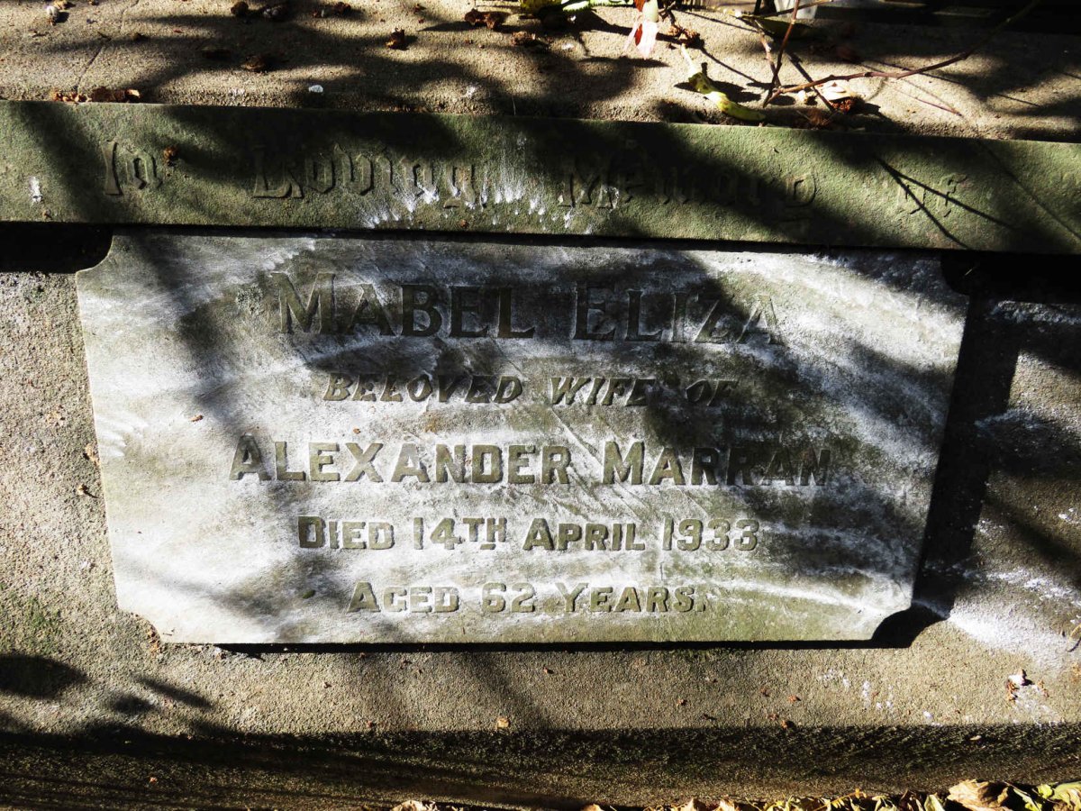 MARRAN Mabel Eliza -1933
