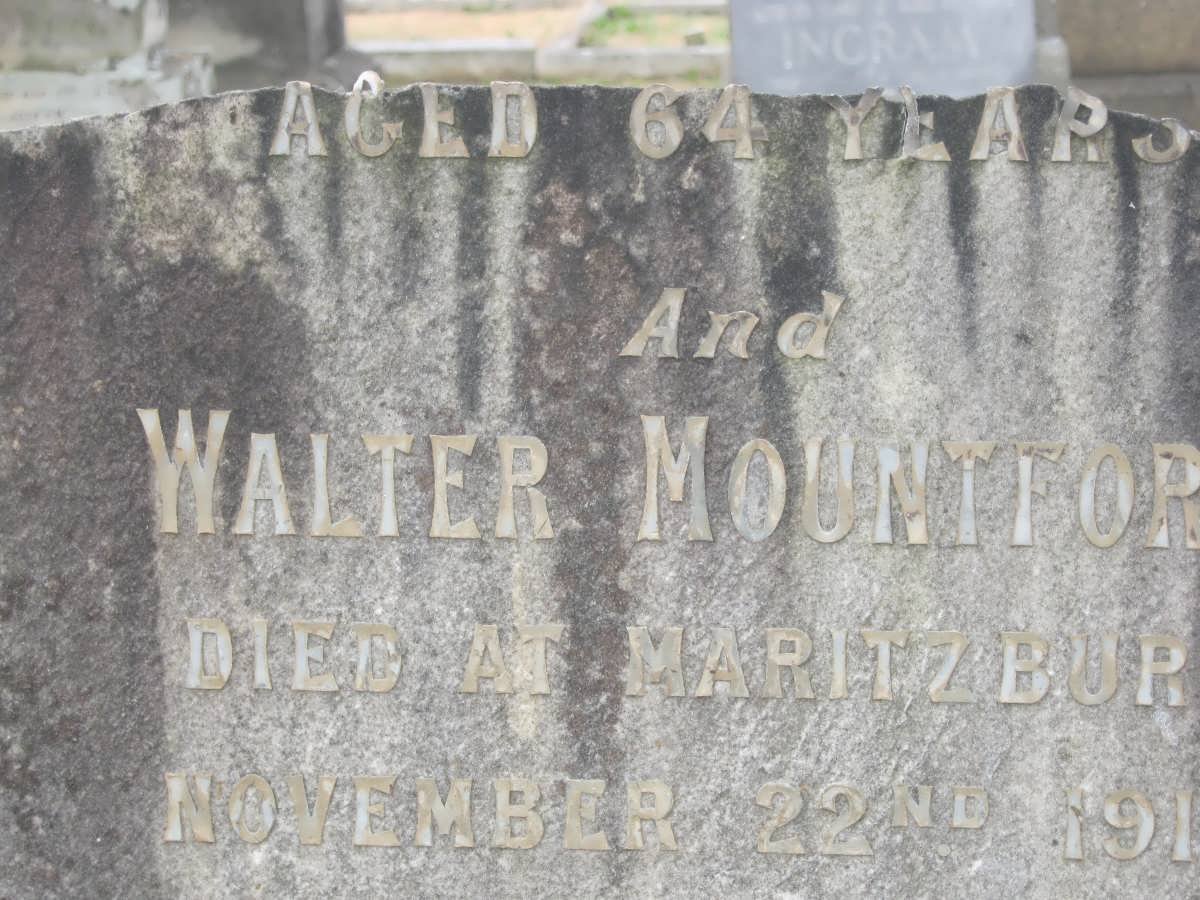 MOUNTFORT Walter -1917