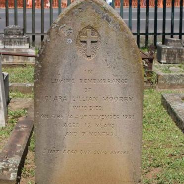 MOORBY Clara Lillian -1881