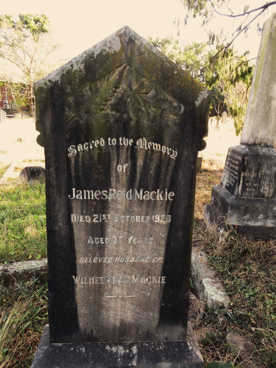 MACKIE James Reid -1928