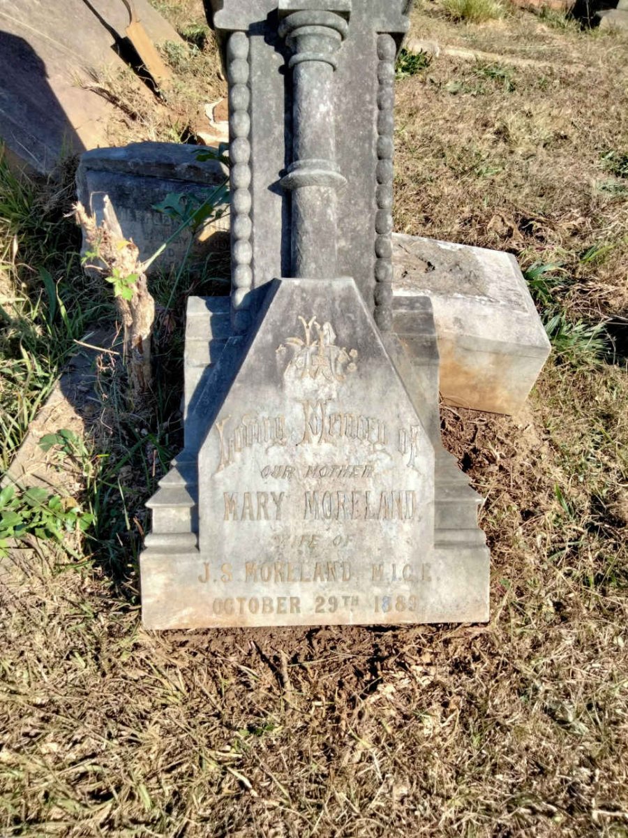 MORELAND Mary -1889