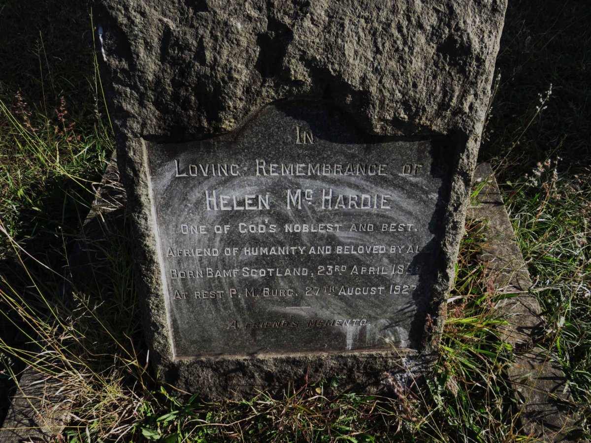 MCHARDIE Helen 1860-1927