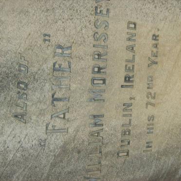 MORRISSEY William &amp; Elizabeth Alexandra LAWFORD 1851-1920