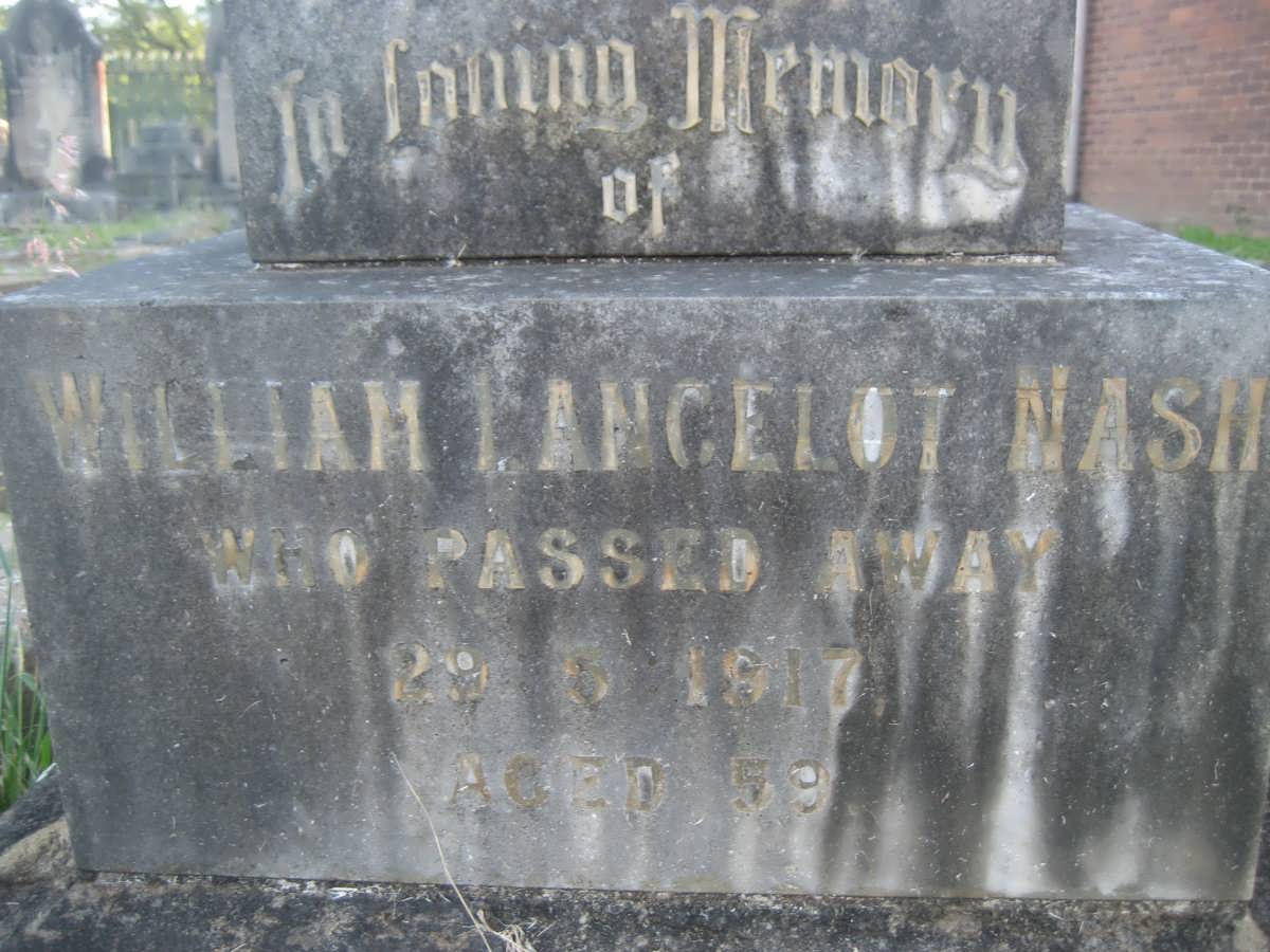 NASH William Lancelot -1917 