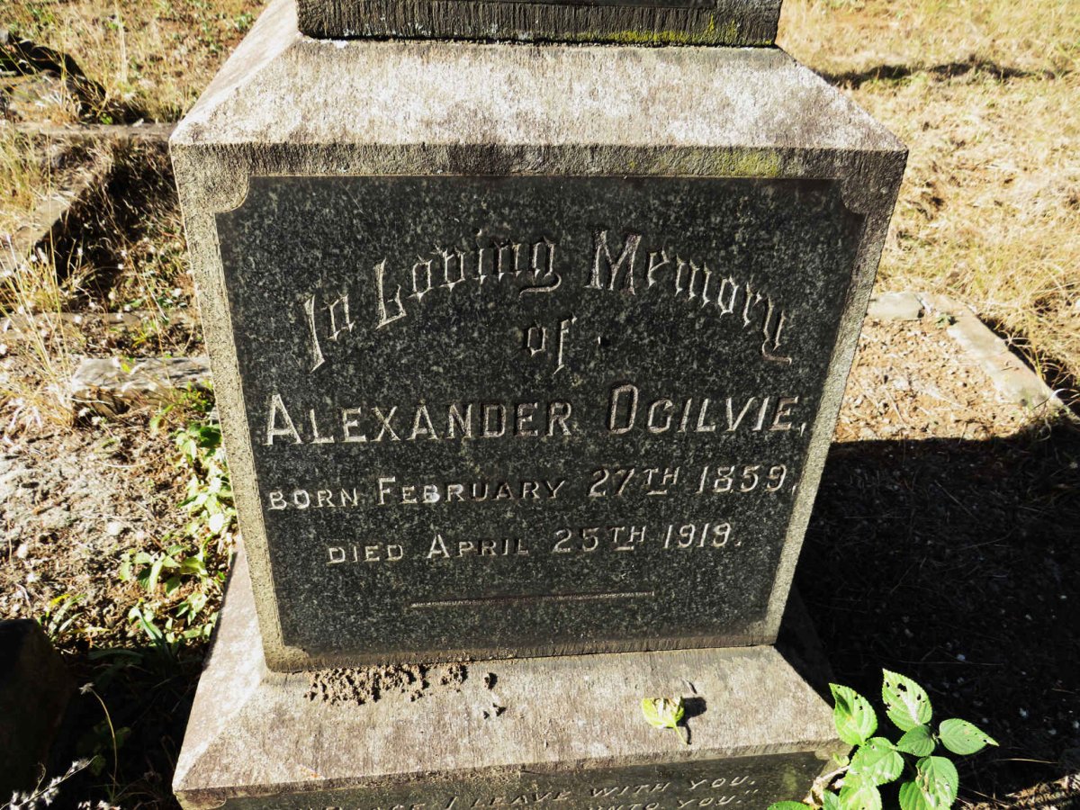 OGILVIE Alexander 1859-1919