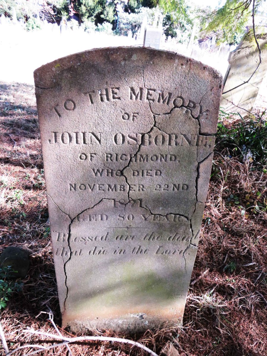 OSBORNE John -1871