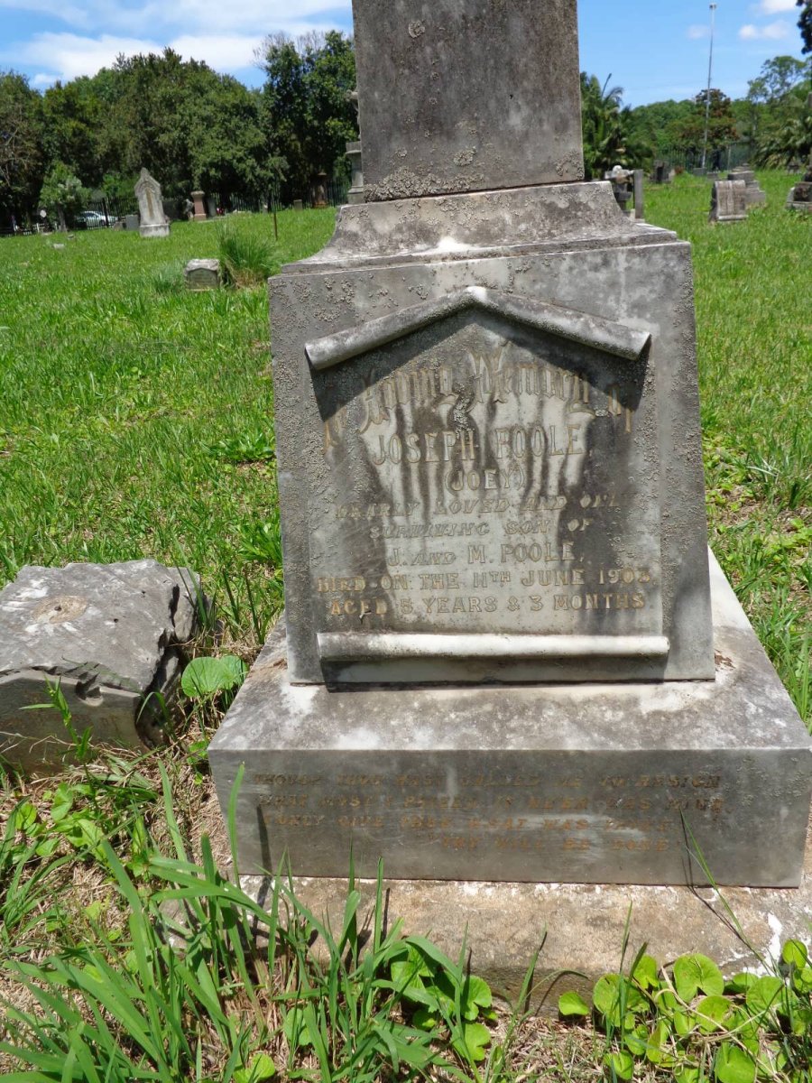 POOLE Joseph -1903