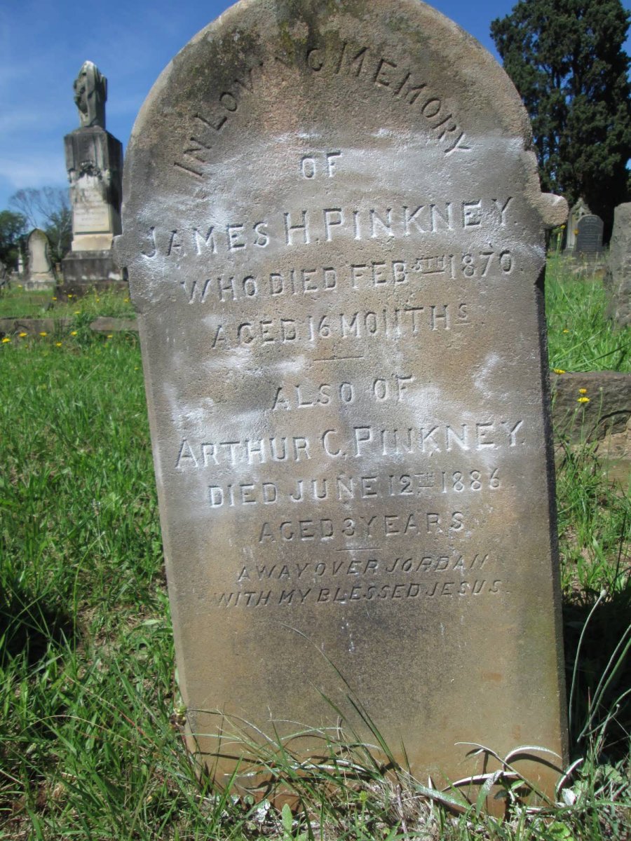 PINKNEY James H. -1870 :: PINKNEY Arthur C. -1886