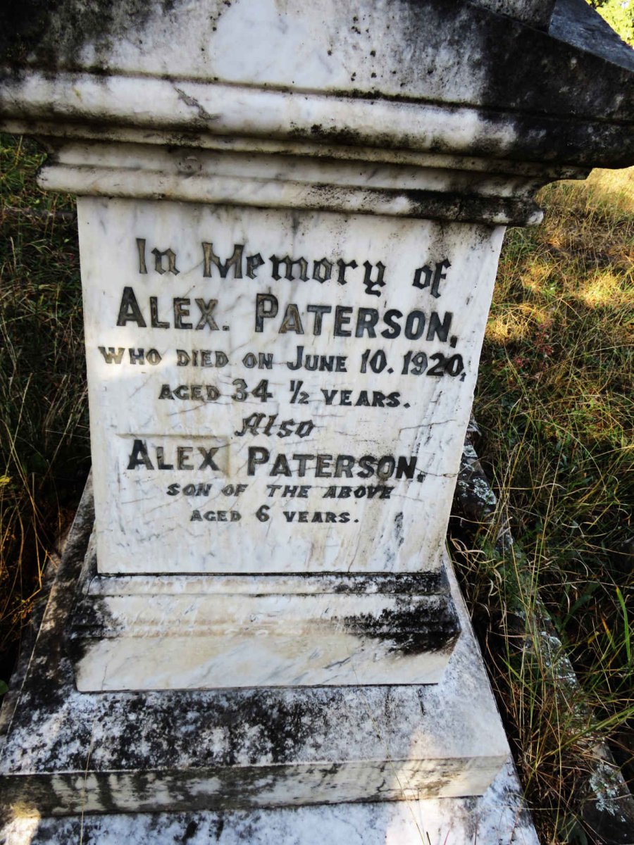 PATERSON Alex -1920 :: PATERSON Alex :: PATERSON John -1904 :: PATERSON Christina -1912 :: PATERSON Alexander -1938 _2