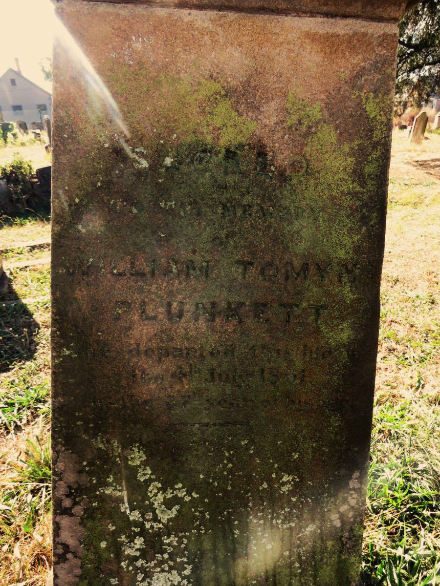 PLUNKETT William Tomyns -1861