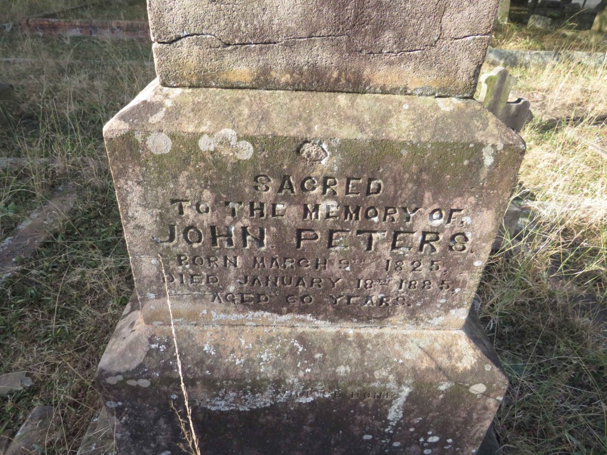 PETERS John 1825-1885