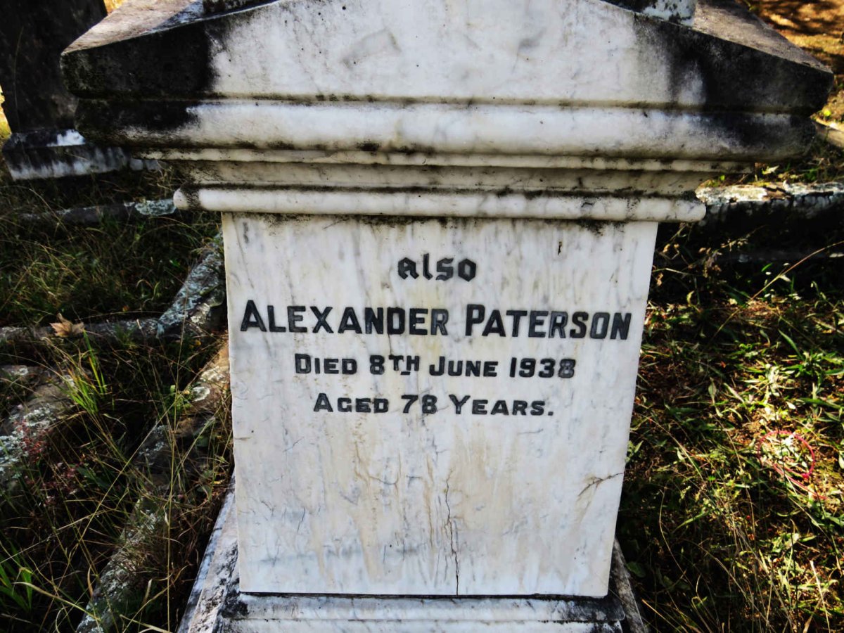 PATERSON Alex -1920 :: PATERSON Alex :: PATERSON John -1904 :: PATERSON Christina -1912 :: PATERSON Alexander -1938 _4