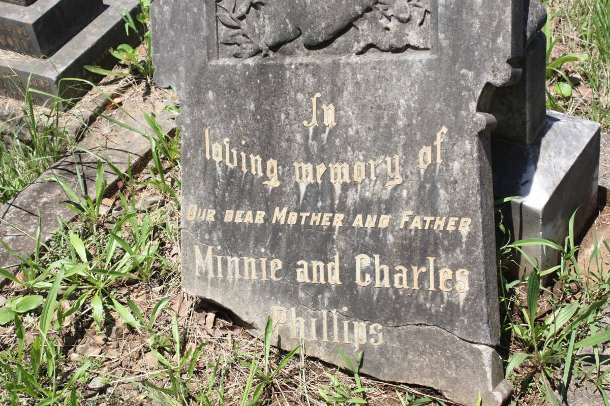 PHILLIPS Charles -1909 &amp; Minnie -1918
