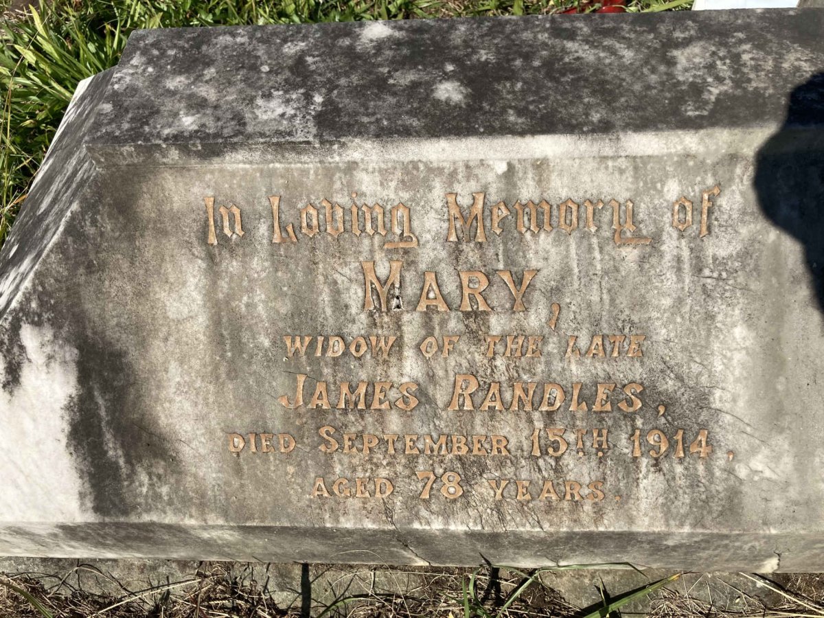 RANDLES Mary -1914