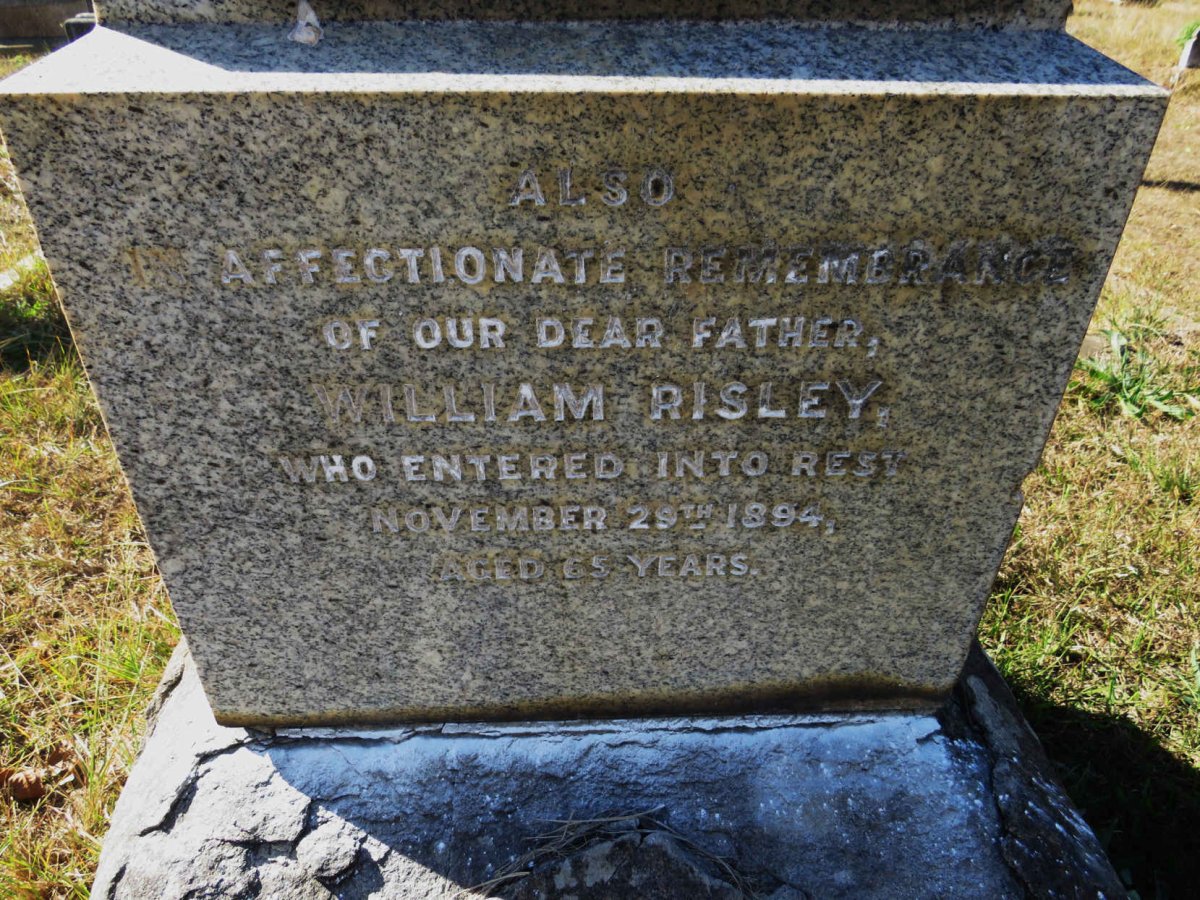 RISLEY William -1894