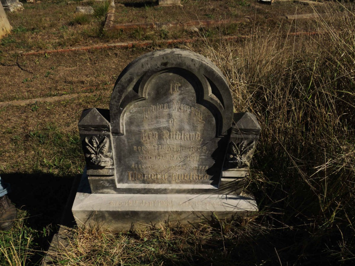 RUDLAND Leo 1888-1911 :: RUDLAND Marjorie -1913