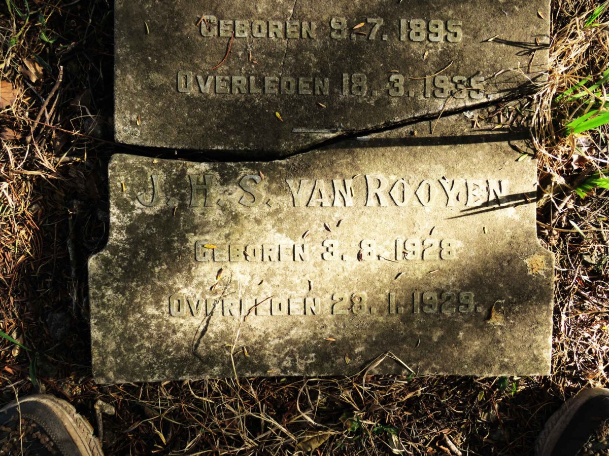 ROOYEN M.J.S., van nee PARSONS 1895-1935 :: VAN ROOYEN J.H.S. 1928-1929 _2