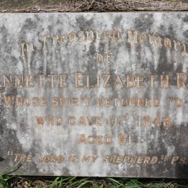 REED GRAVE