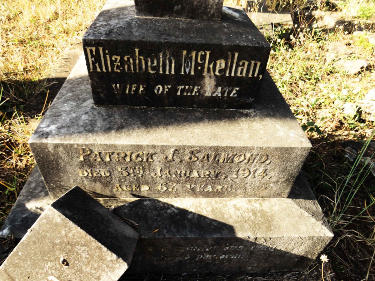 SALMOND Elizabeth McKellan -1914