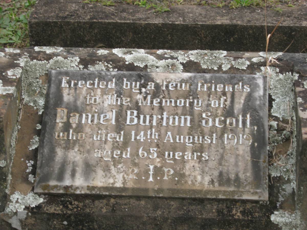SCOTT Daniel Burton -1919