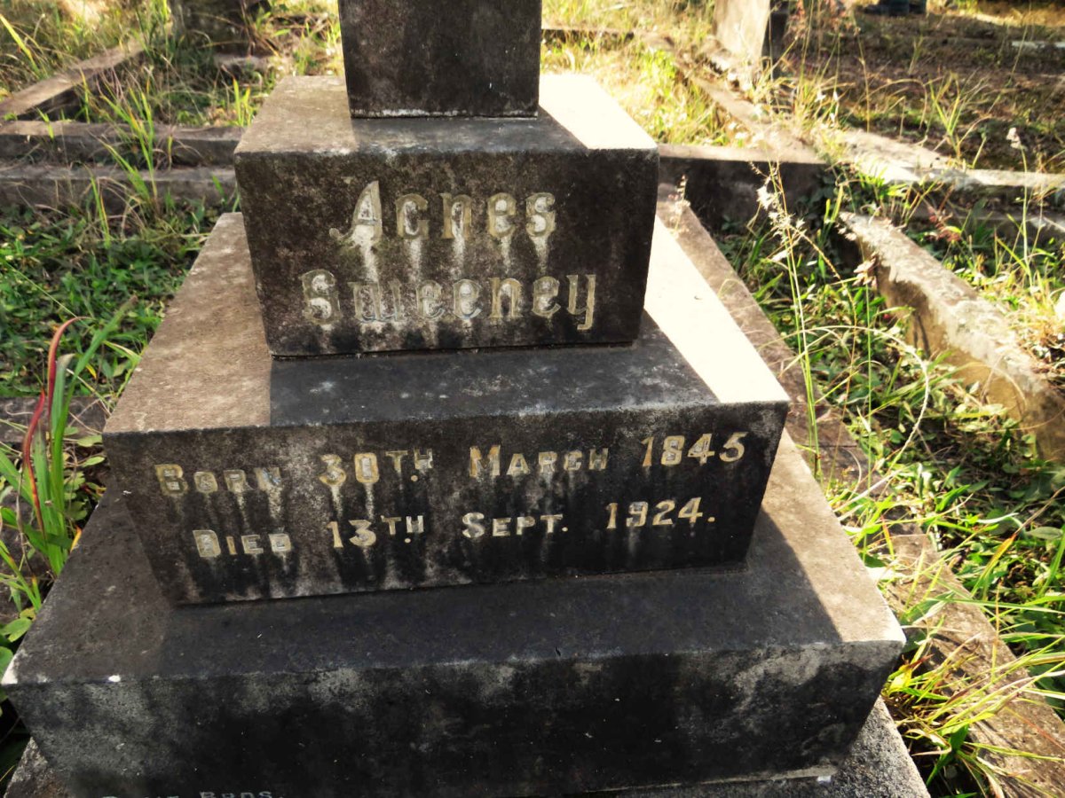 SWEENEY Agnes 1845-1924