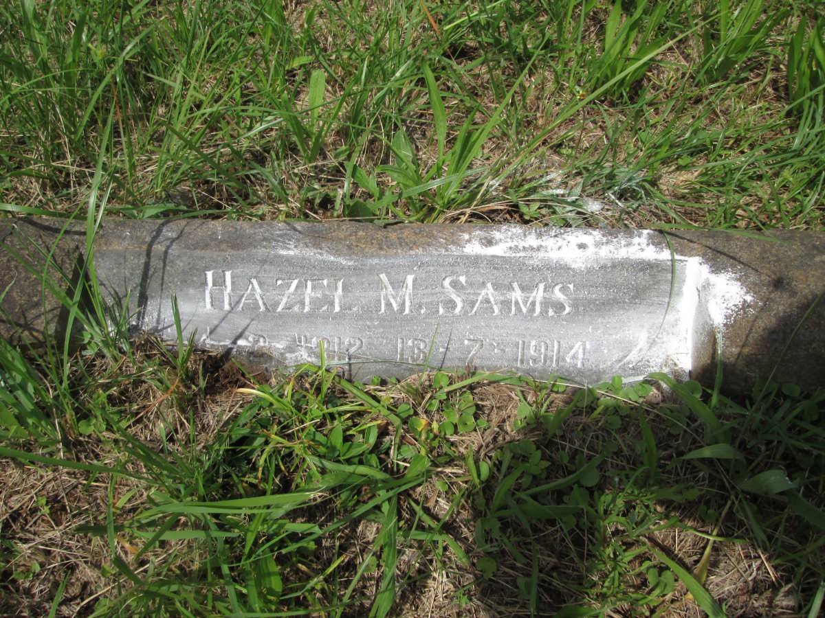 SAMS Hazel M. 1912-1914