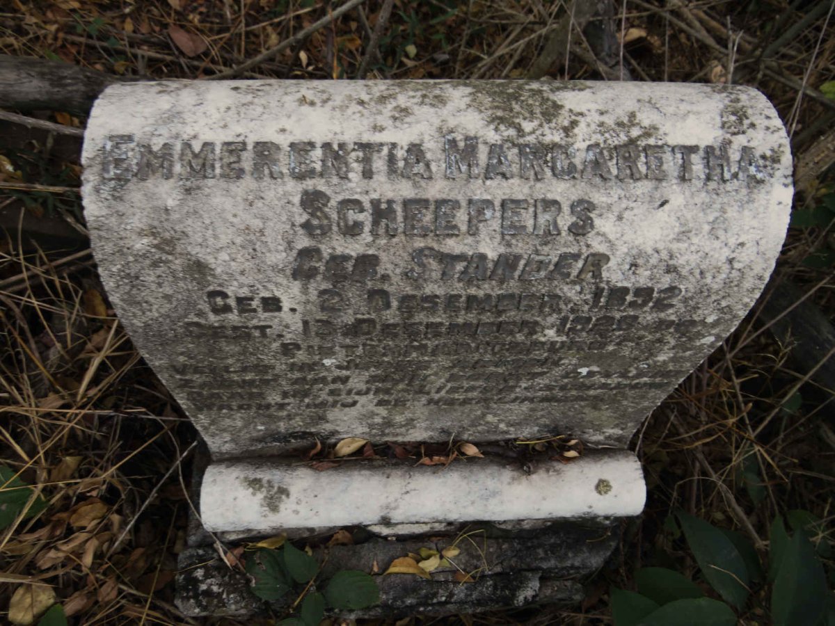 SCHEEPERS Emmerentia Margaretha nee STANDER 1892-1928