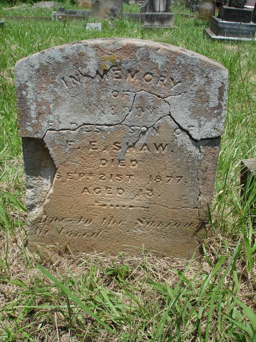 SHAW Freddy -1877