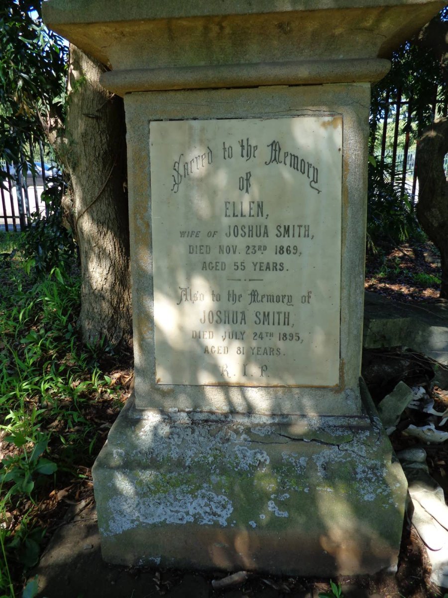 SMITH Joshua -1895 &amp; Ellen -1869