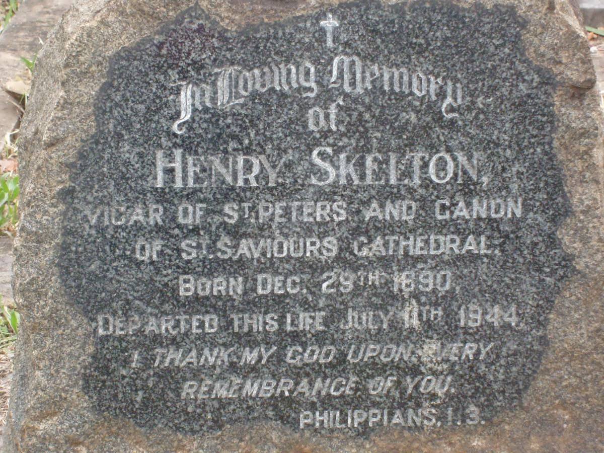SKELTON Henry 1890-1944