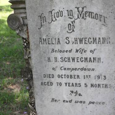 SCHWEGMANN Amelia -1913