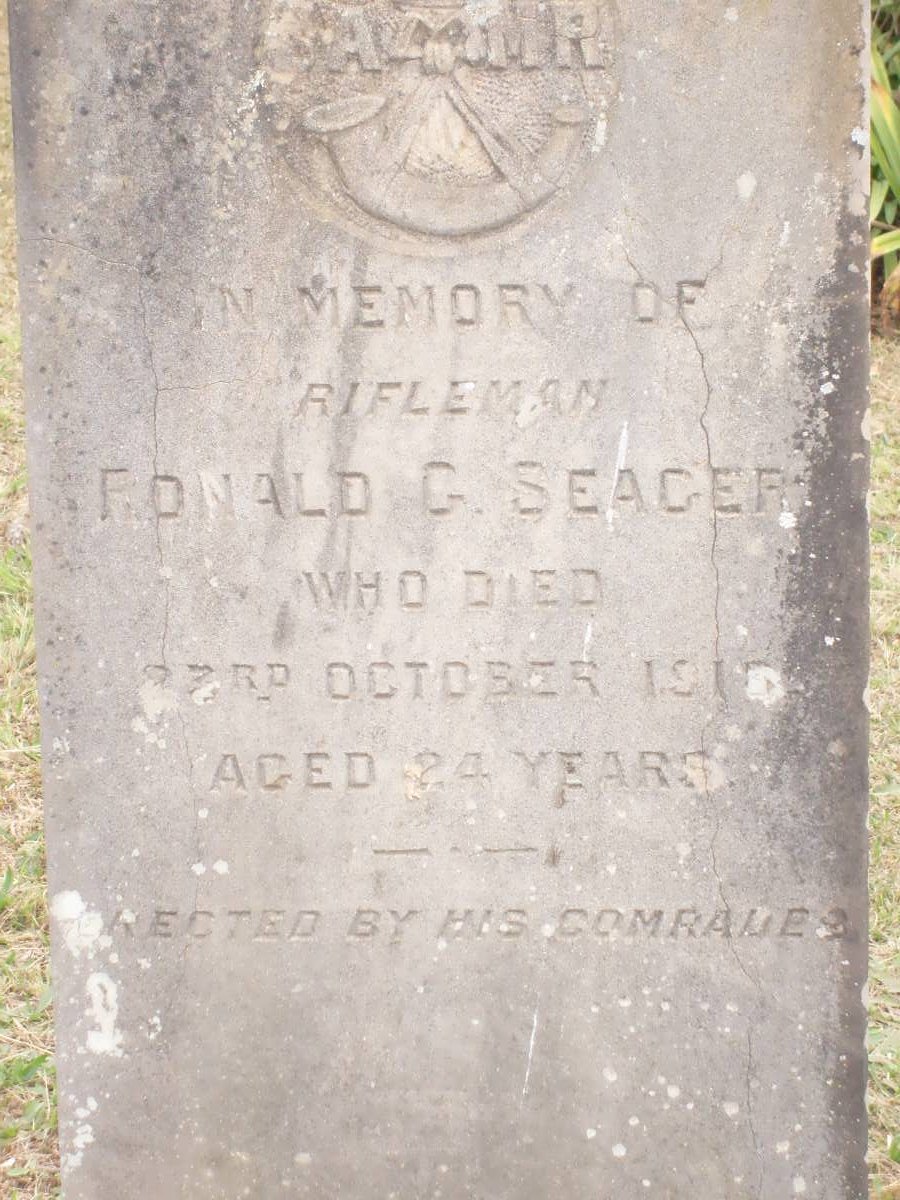 SEAGER Ronald G. -1918 _1