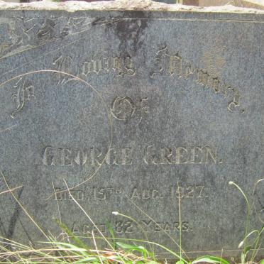 GREEN George -1927