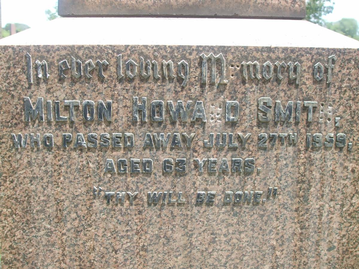 SMITH Milton Howard -1959