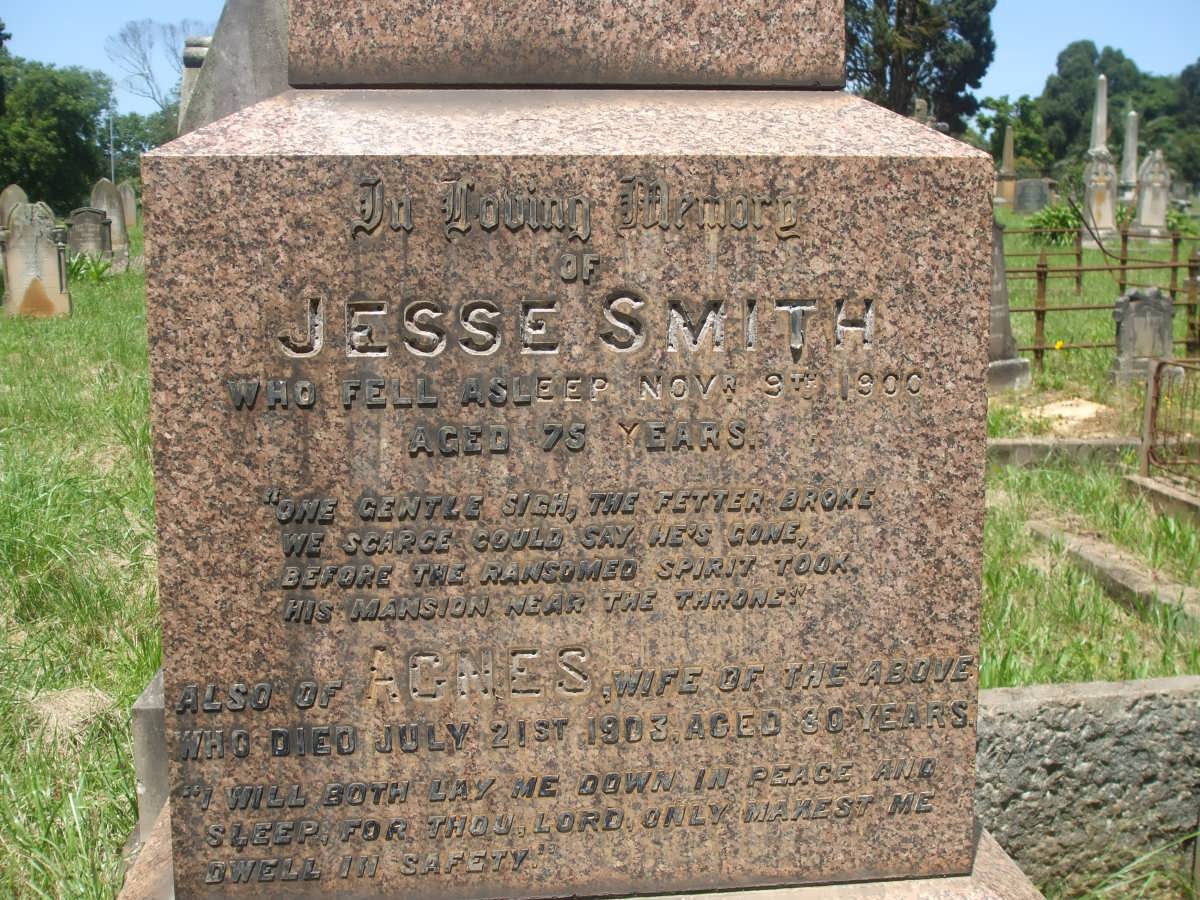 SMITH Jesse -1900 &amp; Agnes -1903