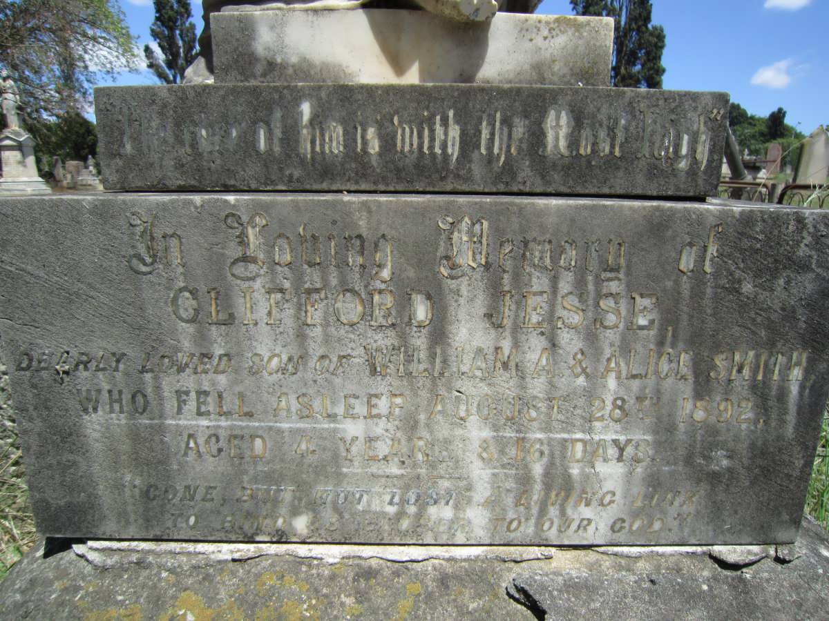SMITH Clifford Jesse -1892