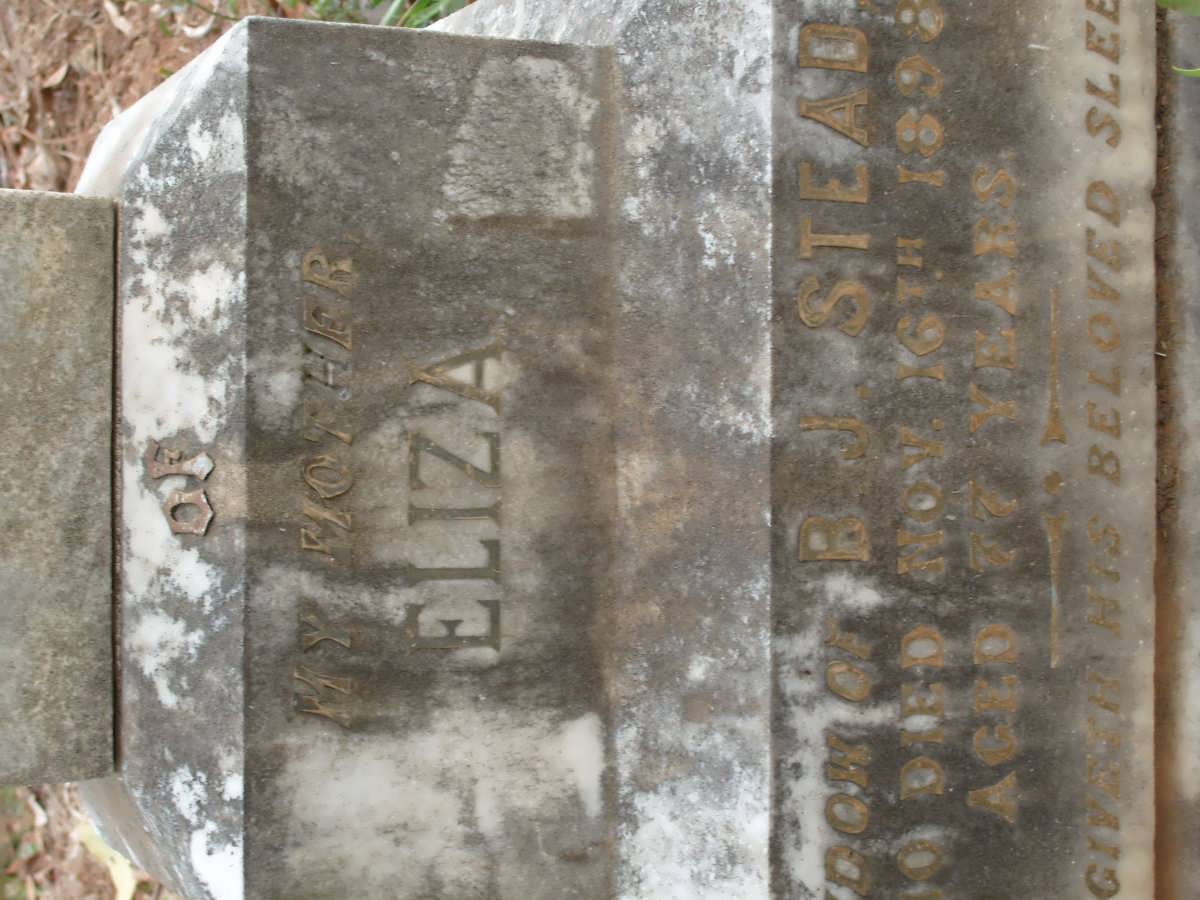 STEAD Eliza -1898
