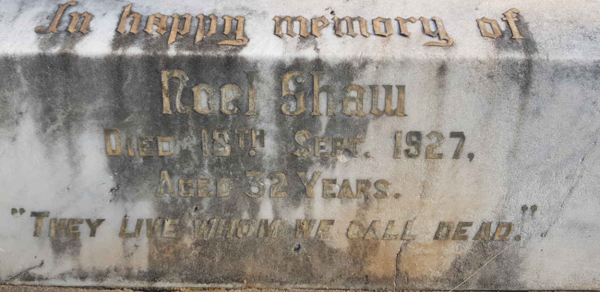 SHAW Joseph Watson 1819-1898 :: SHAW Noel -1927