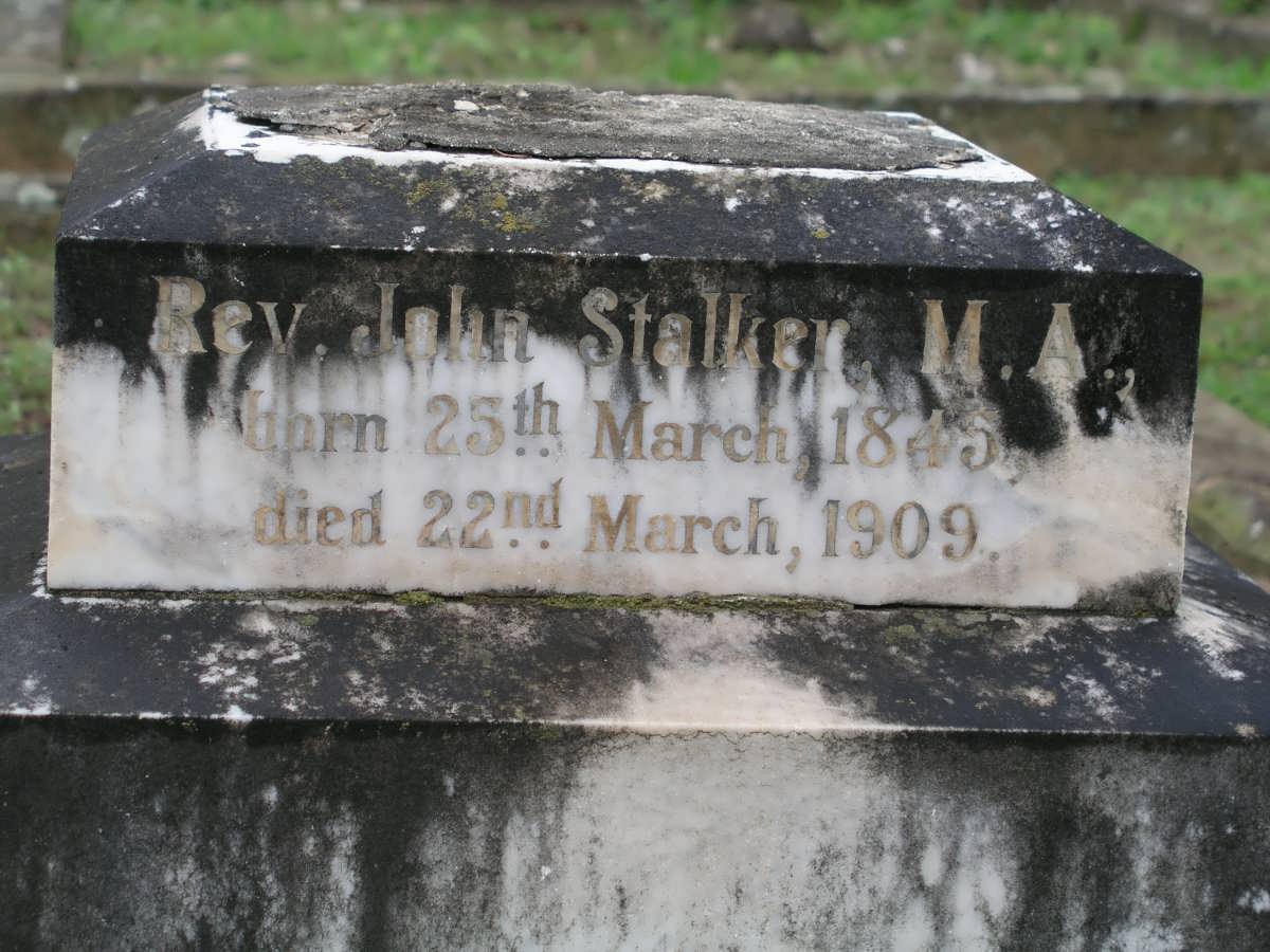 STALKER John 1845-1909