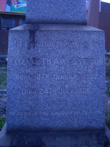 STIRTON Elizabeth Amy 1857-1938