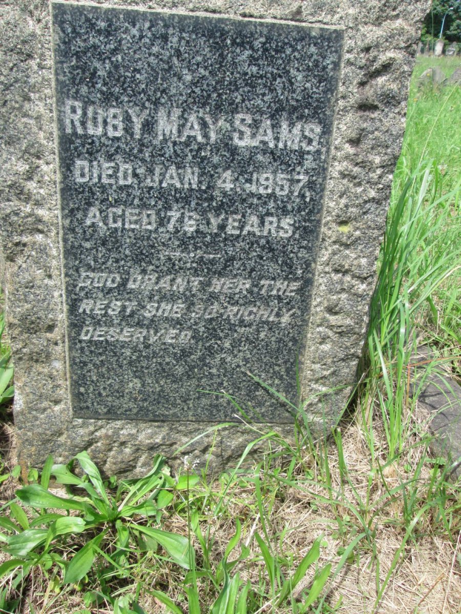 SAMS Ruby May -1957