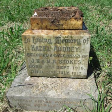 STOKES Hazel Audrey 1916-1917